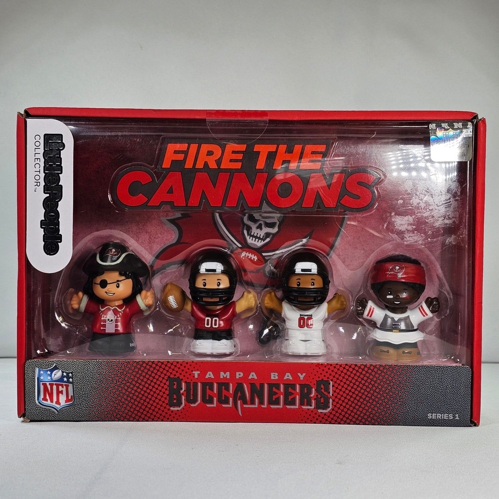 Fisher Price Little People Collector Tampa Bay Buccaneers NFL Series 1 HND15 New